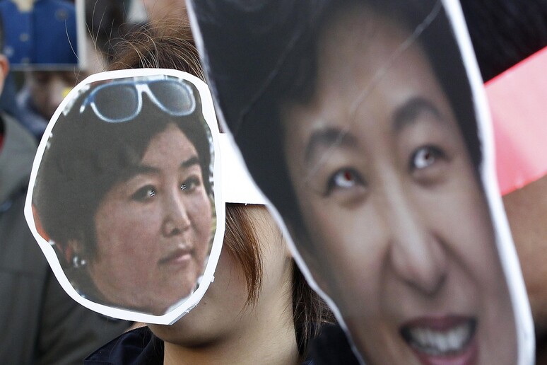 Park Geun-hye,Choi Soon-sil © ANSA/AP