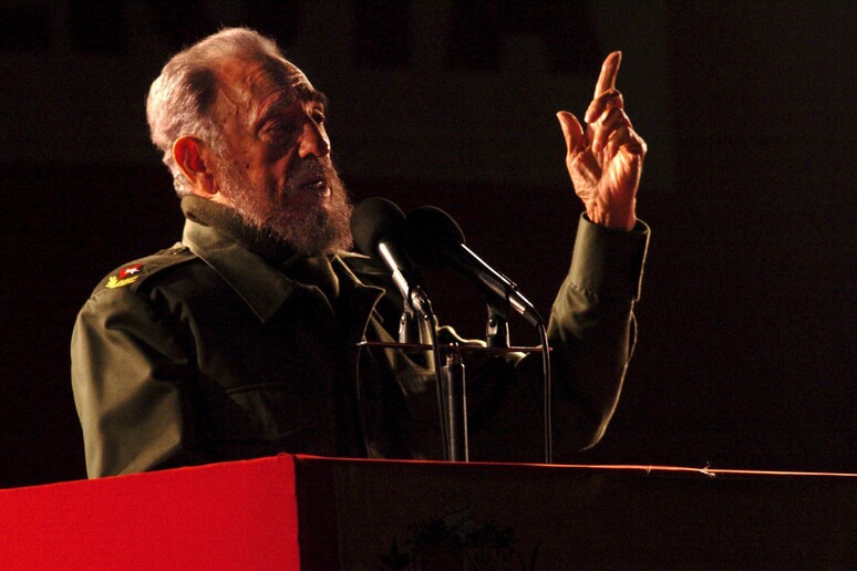 Fidel Castro © ANSA/EPA