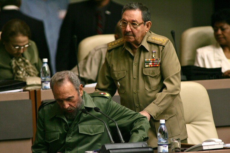 Fidel Castro e Raul Castro © ANSA/AP