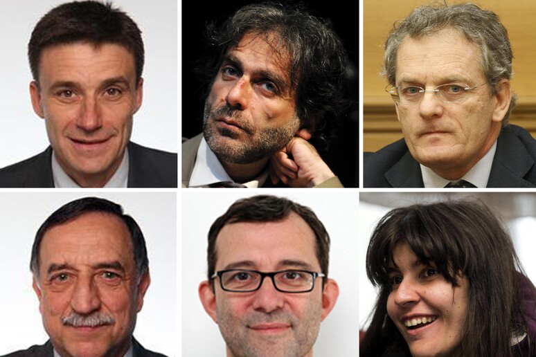 I sei candidati alle primarie del centrosinistra per le comunali di Roma - RIPRODUZIONE RISERVATA