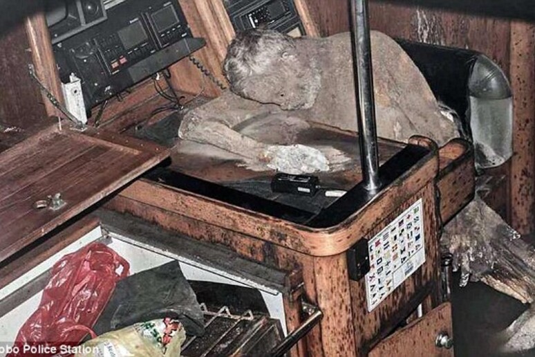 Il corpo mummificato di  Manfred Fritz Bajorat - RIPRODUZIONE RISERVATA