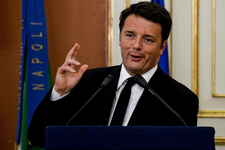 Il presidente del Consiglio, Matteo Renzi - RIPRODUZIONE RISERVATA
