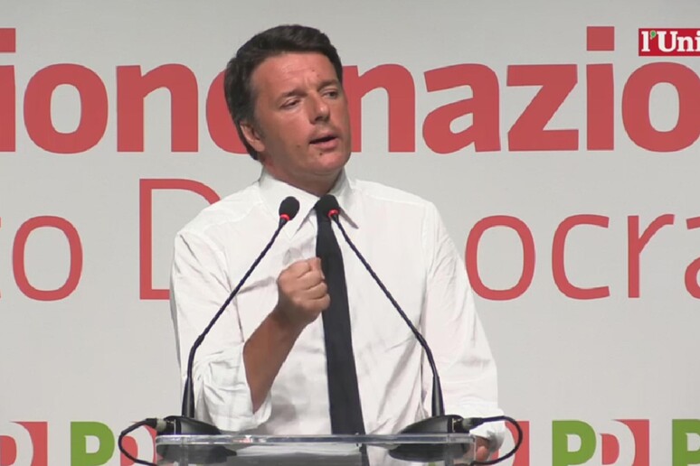 Matteo Renzi - RIPRODUZIONE RISERVATA