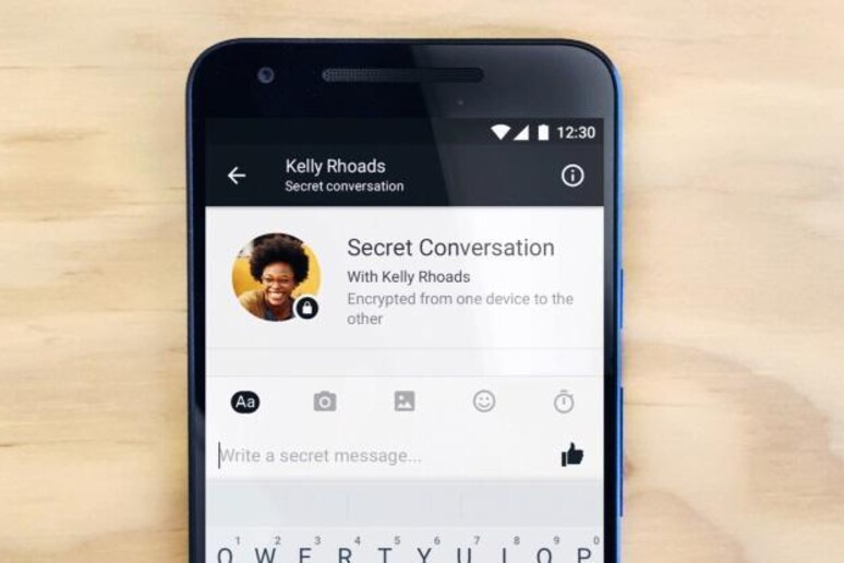 Messenger, più privacy con la crittografia - RIPRODUZIONE RISERVATA