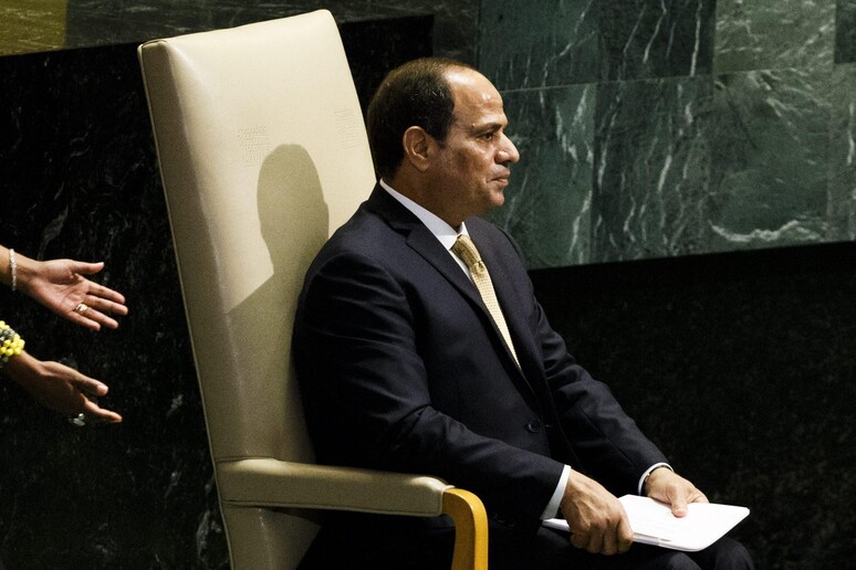 Il presidente egiziano, Abdel Fattah al-Sisi © ANSA/EPA