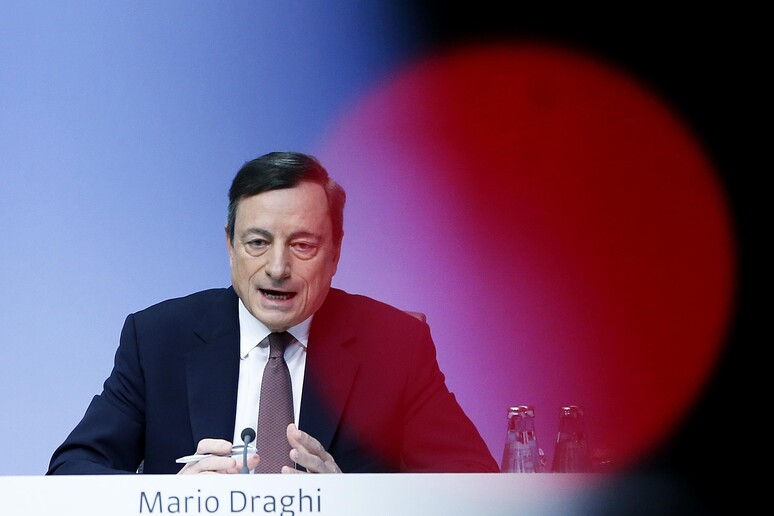 Il presidente della Bce Mario Draghi © ANSA/EPA