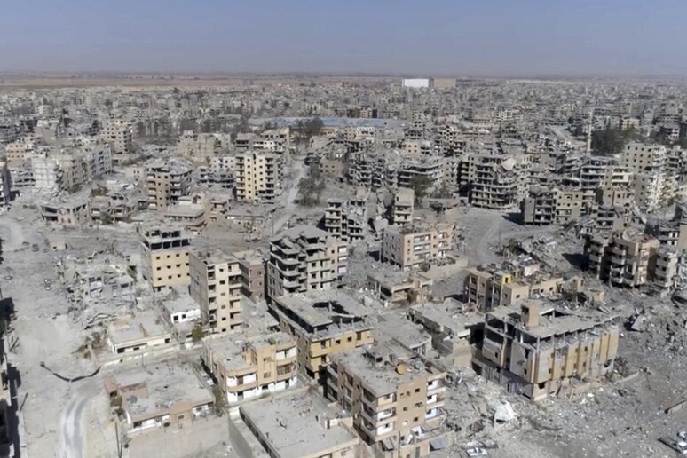 Siria, Raqqa © ANSA/AP