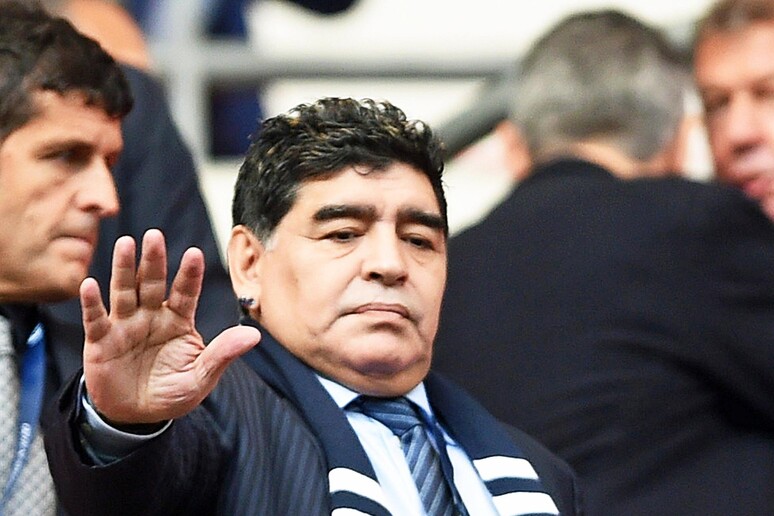 Diego Maradona © ANSA/EPA
