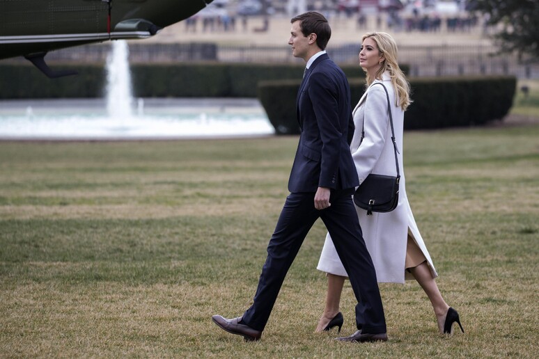 Jared Kushner e la moglie Ivanka Trump - RIPRODUZIONE RISERVATA