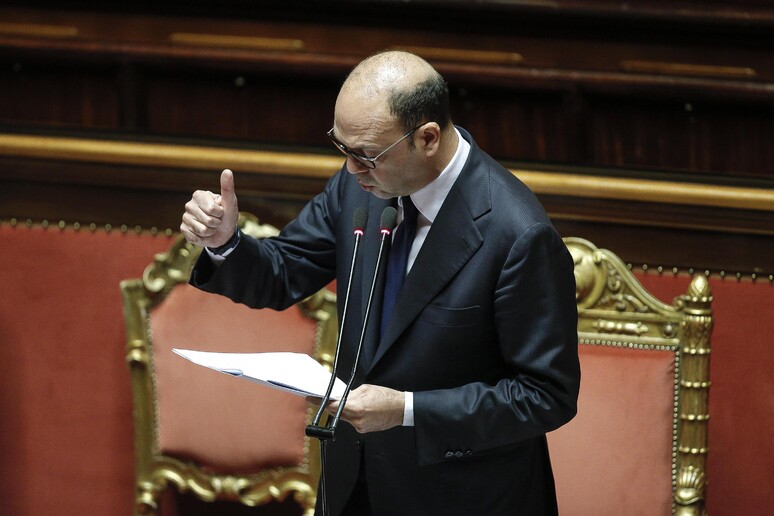 Angelino Alfano in Parlamento - RIPRODUZIONE RISERVATA