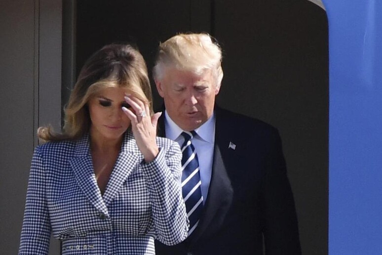 Melania e Donald Trump © ANSA/AP