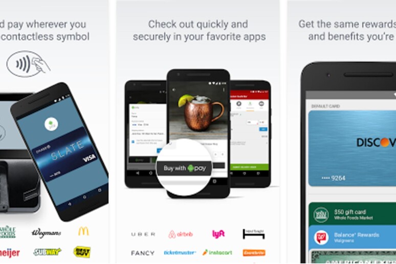 Android Pay riconoscerà il volto nei negozi - RIPRODUZIONE RISERVATA