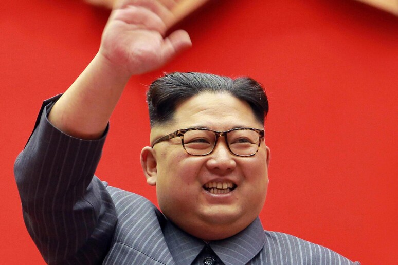 Kim Jong Un © ANSA/AP