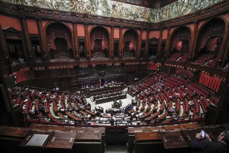 Aula della Camera - RIPRODUZIONE RISERVATA