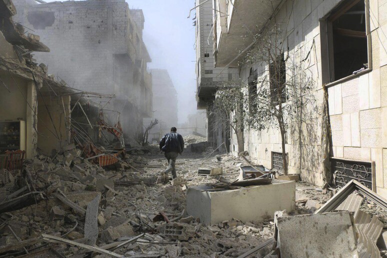 Ghouta in un 'immagine di archivio © ANSA/AP