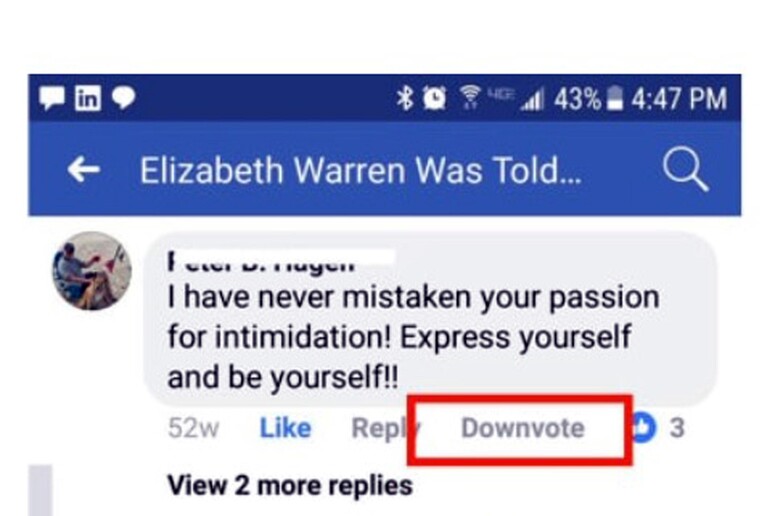 Facebook, tasto  'downvote ' dal sito Daily Beast - RIPRODUZIONE RISERVATA