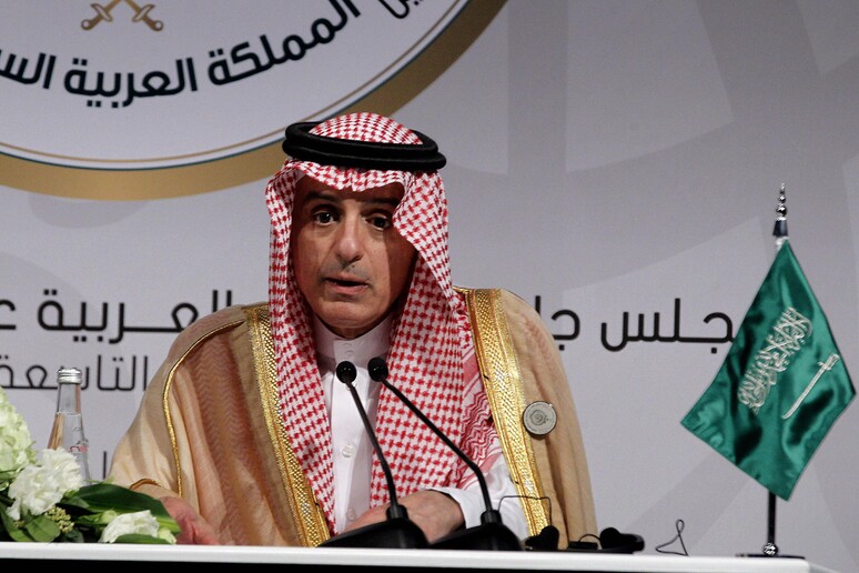 Il ministro degli Esteri dell 'Arabia Saudita, Adel Al Jabar © ANSA/EPA
