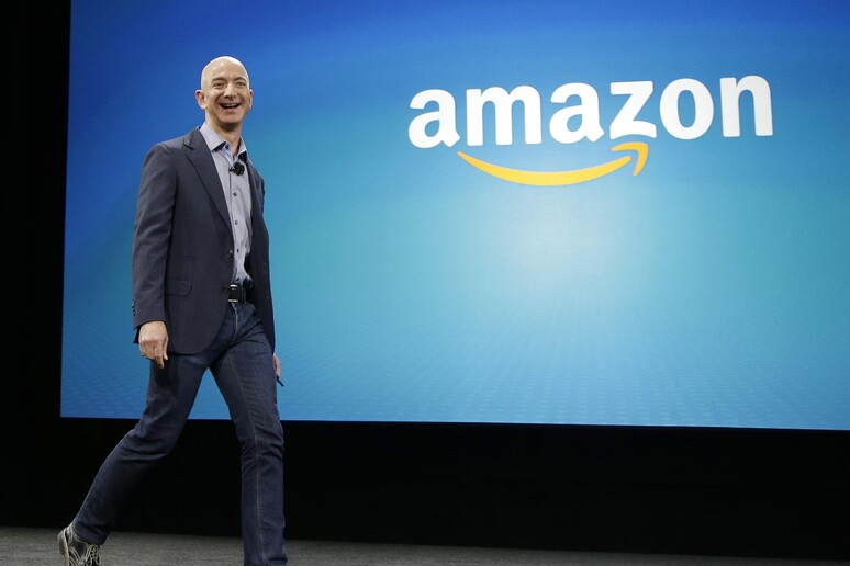 Amazon record, tocca i 1.000 mld dlr capitalizzazione © ANSA/AP