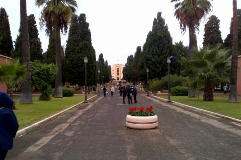 Cagliari, cimitero San Michele - RIPRODUZIONE RISERVATA