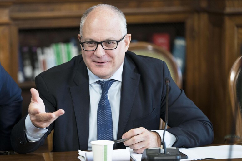 Il ministro Gualtieri - RIPRODUZIONE RISERVATA