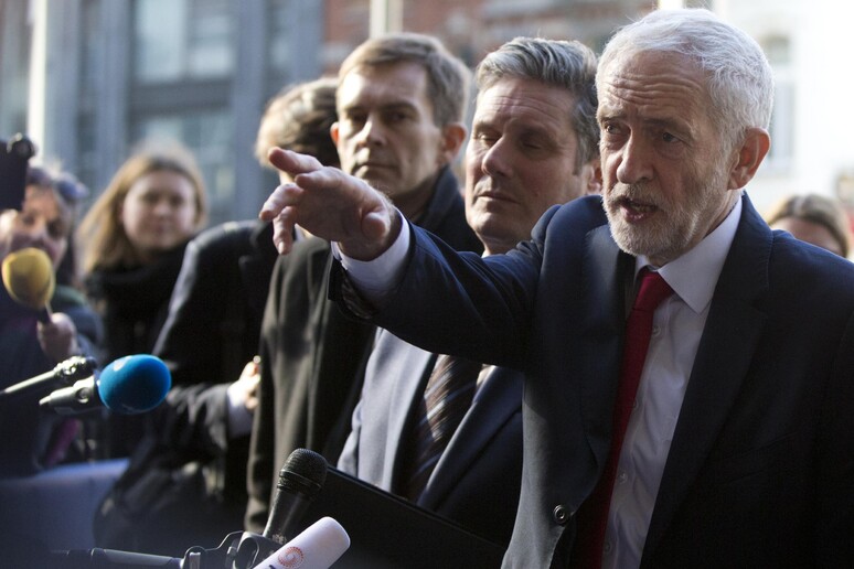 Il leader del Labour Corbyn © ANSA/AP