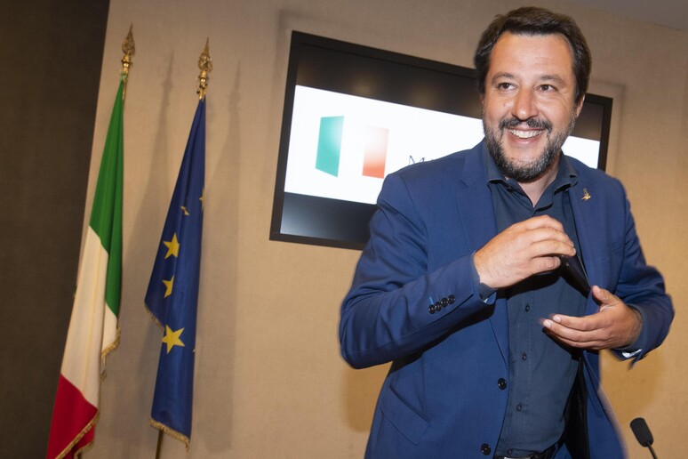 Il ministro dell 'Interno, Matteo Salvini - RIPRODUZIONE RISERVATA