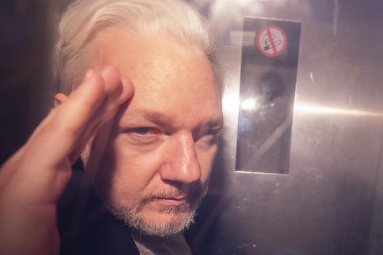 Julian Assange © ANSA/EPA