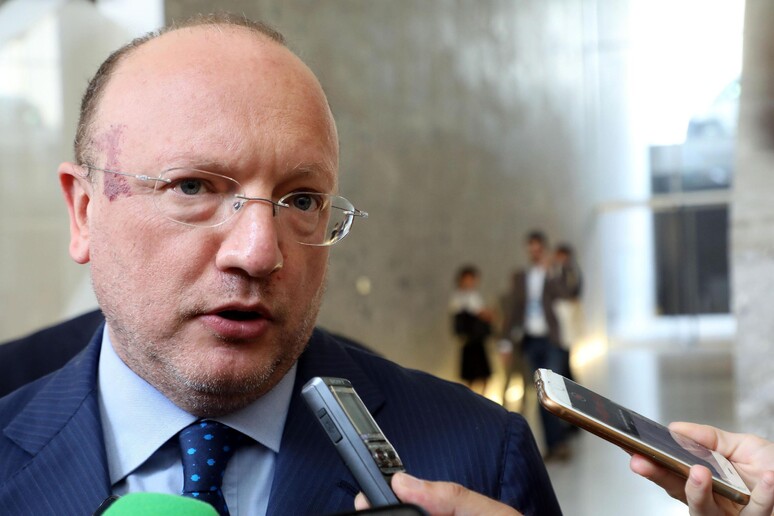 Il presidente di Confindustria Vincenzo Boccia, in una immagine del 26 giugno 2019 - RIPRODUZIONE RISERVATA