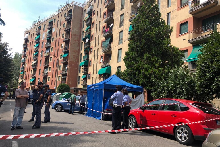 Via Frati, luogo dell 'omicidio di Bologna - RIPRODUZIONE RISERVATA