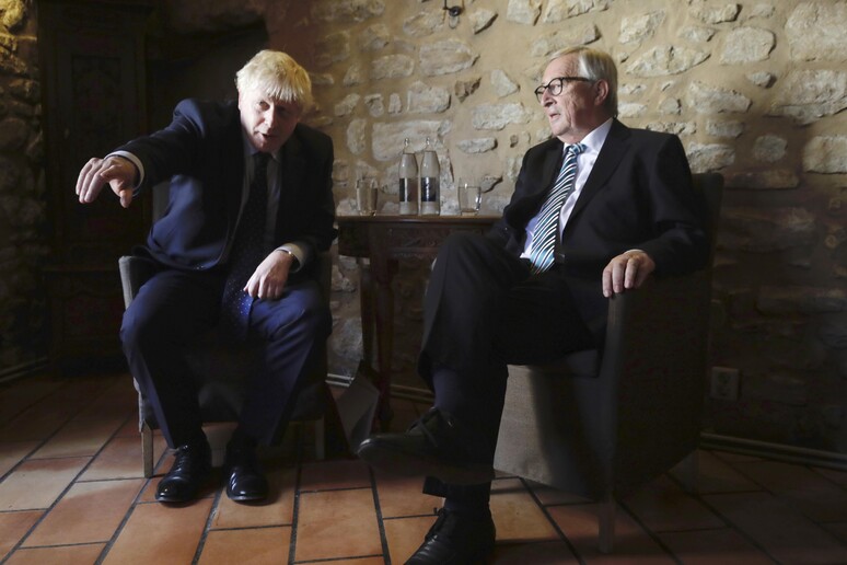 Jean-Claude Juncker,Boris Johnson © ANSA/AP