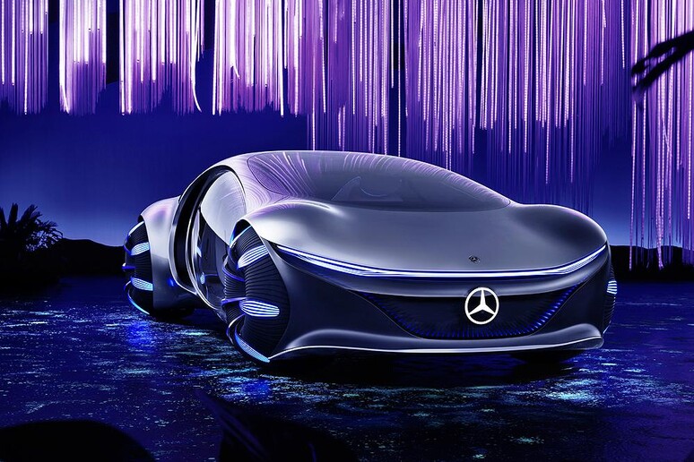Mercedes Vision AVTR, diventa reale il cambiamento di Avatar © ANSA/Daimler Press
