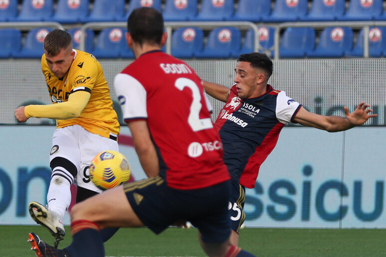 Soccer: Serie A; Cagliari-Udinese - RIPRODUZIONE RISERVATA