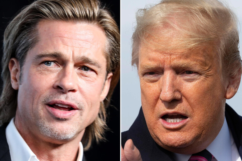 Brad Pitt, Donald Trump - RIPRODUZIONE RISERVATA