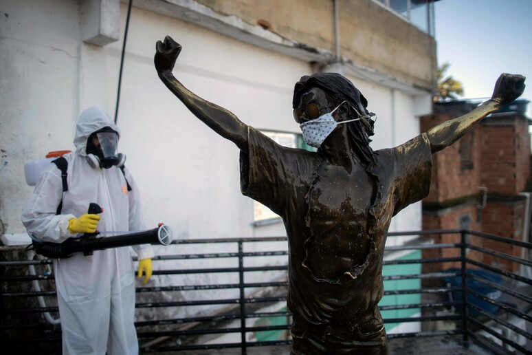 Coronavirus in Brasile © ANSA/AFP