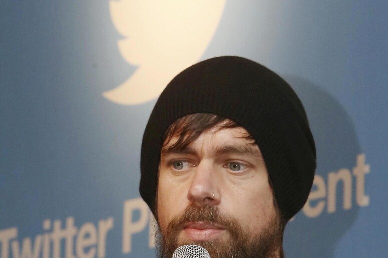 Il Ceo di Twitter Jack Dorsey - RIPRODUZIONE RISERVATA