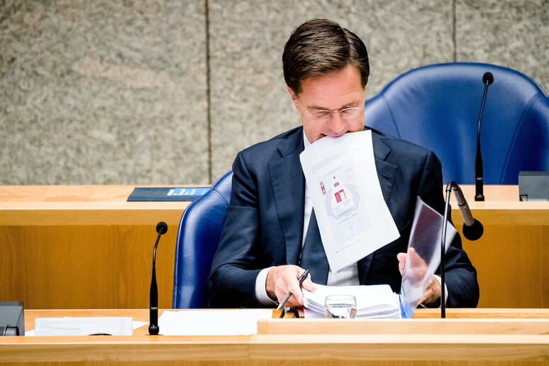 Il premier olandese Mark Rutte © ANSA/EPA