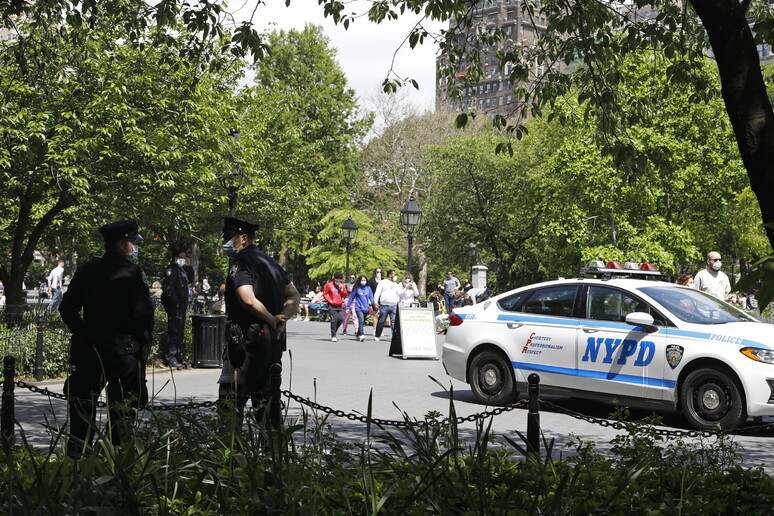 Washington Square Park a New York © ANSA/EPA