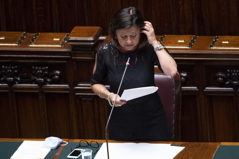 Camera: la ministra De Micheli - RIPRODUZIONE RISERVATA