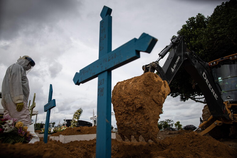 The second wave of the pandemic hits hard in Manaus © ANSA/EPA