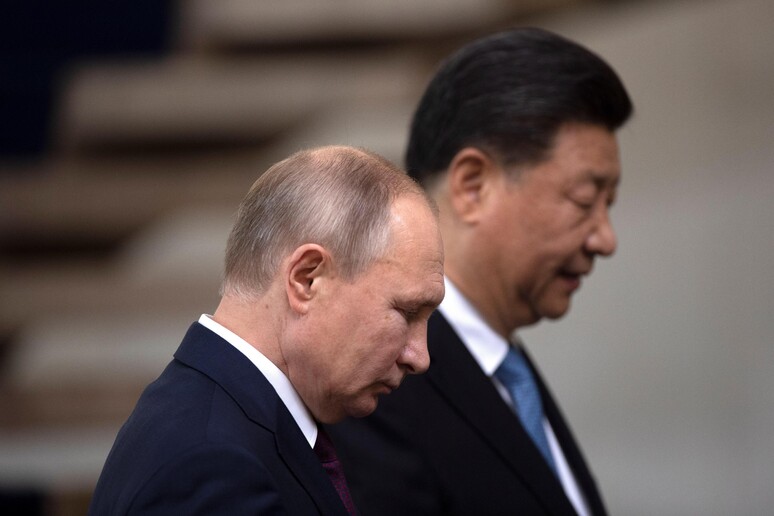 Xi e Putin in una foto di archivio © ANSA/EPA