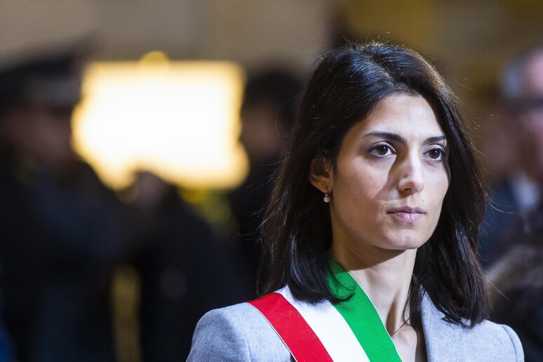 Virginia Raggi - RIPRODUZIONE RISERVATA