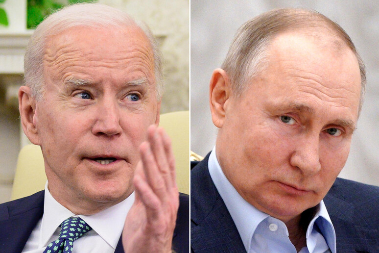 Joe Biden e Vladimir Putin - RIPRODUZIONE RISERVATA