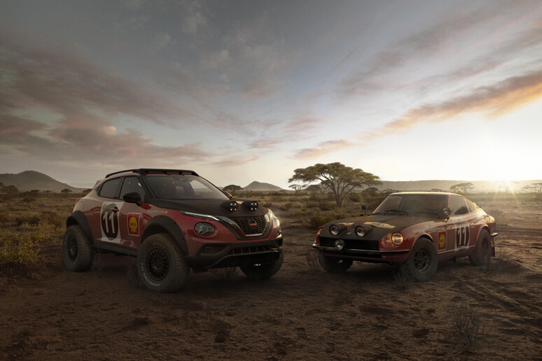 Nissan, un Juke da rally ricorda la 240Z - RIPRODUZIONE RISERVATA