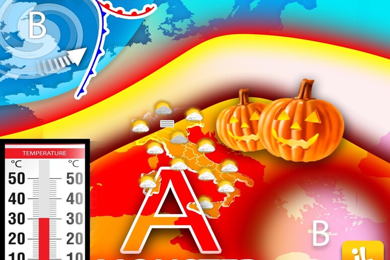 Meteo:Hallowen simile a giugno,sole e caldo fino a fine mese - RIPRODUZIONE RISERVATA