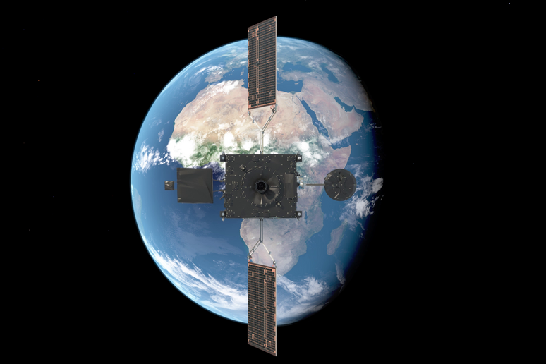 MTG-I1, sarà il primo di una costellazione di sei satelliti che fornirà dati critici per le previsioni meteorologiche per i prossimi vent’anni (Fonte: ESA/Mlabspace) - RIPRODUZIONE RISERVATA