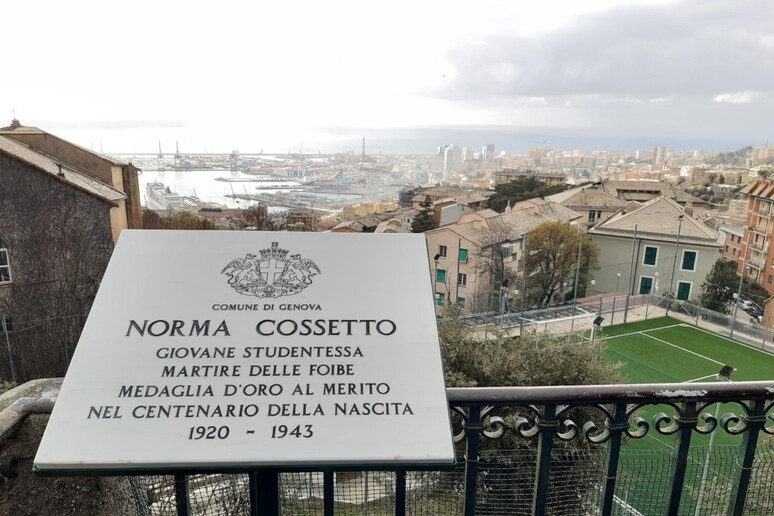 Giorno Ricordo: targa per Norma Cossetto - RIPRODUZIONE RISERVATA
