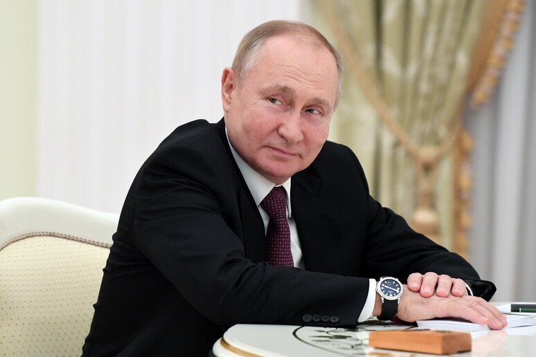 Il presidente russo  Vladimir Putin © ANSA/EPA