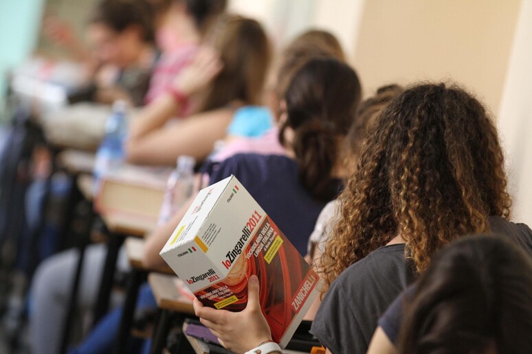 Studenti alla maturità - RIPRODUZIONE RISERVATA