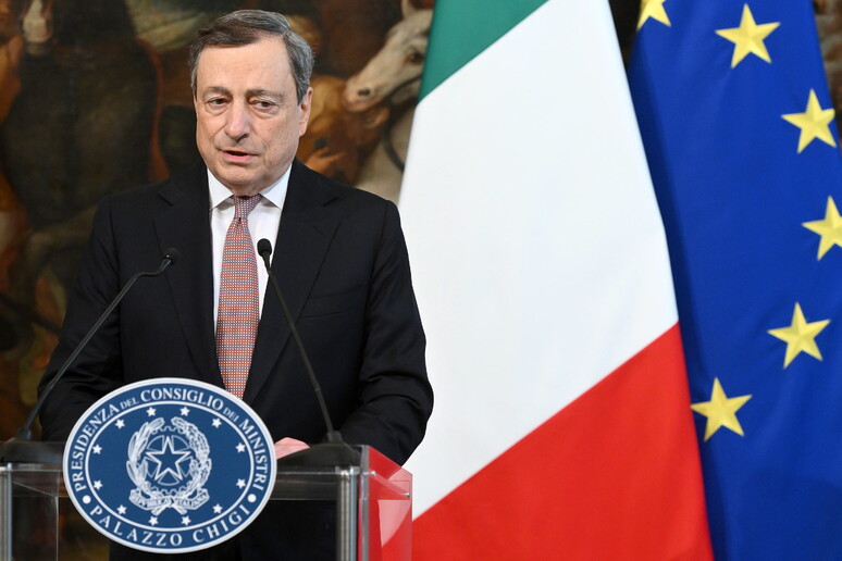 Mario Draghi - RIPRODUZIONE RISERVATA