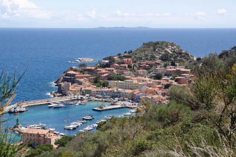 Isola del Giglio. ANSA/US - RIPRODUZIONE RISERVATA